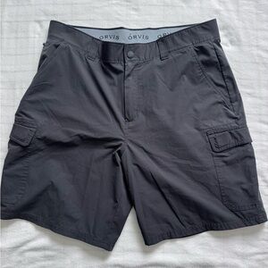 Orvis Men's Black Cargo Shorts 36